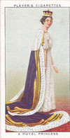 4 A Royal Princess - Coronation Series 1937 - Players Cigarette Cards - Royalty - Player's