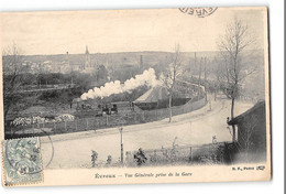 Delcampe - CPA 27 Evreux La Gare Train - Evreux