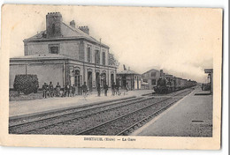 CPA 27 Breteuil La Gare Train - Breteuil