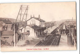 CPA 27 Pont De L'Arche Alizay La Gare Train - Pont-de-l'Arche