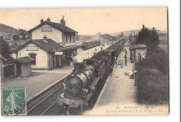 CPA 27 Pont De L'Arche La Gare Alizay Train - Pont-de-l'Arche