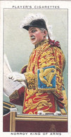 16 Norroy King Of Arms  - Coronation Series 1937 - Players Cigarette Cards - Royalty - Player's