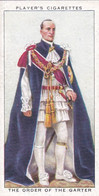 21 Order Of The Garter - Coronation Series 1937 - Players Cigarette Cards - Royalty - Player's
