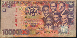 GHANA P35b 10000 Or 10.000 CEDIS 4.8.2003 #DV    FINE - Ghana
