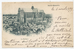 CPA CARTE POSTALE FRANCE 59 SAINT-QUENTIN LA BASILIQE 1899 - Unclassified