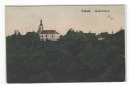 Rožnik, 1907, Rosenbach, Kompletna, Ljubljana, Laibach, Rosenbacher Kirche, Zal. Frohlich, Cerkev, Cankarjev Vrh - Slovenia