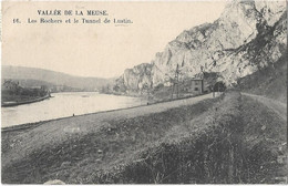 Belgique -   Lustin  -   Les  Rochers  Et Le Tunnel  De Lustin  - Vallee De La Meuse - Profondeville