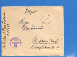 WWII  8.4.1941 Feldpost L38673 (G6261) - Storia Postale