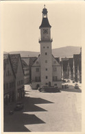B3333) Sehr Alte FOTO AK RATHAUS - Platz Mit KIRCHE U. Häusern Mit Sehr Alten AUTOS Vor 1933 HERSBRUCK Bayern - Hersbruck