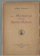 Le Mémorial De La Rue Sainte-Hélène H.Béraud Les éditions De Guignol... - 1901-1940