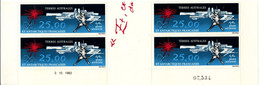 T.A.A.F. - PA 78 - OEUVRE DE MATHIEU - BLOC DE 4 COIN DATE 2.10.82 - Unused Stamps