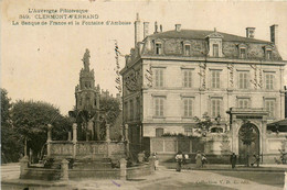 Clermont Ferrand * Place * La Banque De France Et Fontaine D'amboise * Banco Bank - Clermont Ferrand