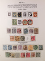 BRITISH COMMONWEALTH - CENTRAL ASIA 1850's - 1980's. An Attractive Mint & Used Collection Presented In A Large 'Minkus'  - Otros & Sin Clasificación