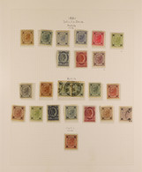 1890-1907 FRANZ JOSEF DEFINITIVES Extensive Mint (a Few Never Hinged) And Used Collection In Hingeless Mounts, Nicely Wr - Altri & Non Classificati