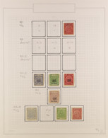 1871-1899 ALL DIFFERENT MINT Collection Written Up On Pages. With 1871 6d Rose; 1876-77 ('VR' Monogram) Basic Set, Plus  - Fidschi-Inseln (...-1970)