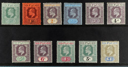 1903 Complete Set, SG 104/14, Fine Mint, Fresh. (11 Stamps) - Fidschi-Inseln (...-1970)