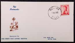 1966 COVERS COLLECTION A Pretty Little Collection Of Matching'Fiji Postmarks' Covers Bearing 2d Stamps Cancelled At Diff - Fidschi-Inseln (...-1970)