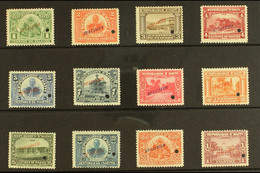 1906 For Foreign Use Definitive Set (SG 137/39 & 141/49) Overprinted 'SPECIMEN' And With Security Punch Hole, Never Hing - Haiti