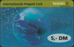 GERMANY Prepaid - Tesion - World - 5 DM - [2] Prepaid