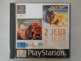 JEUX PLAYSTATION 1 - DISQUES NOIRS 2 JEUX 007 ( DEMAIN NE MEURT JAMAIS ET LE MONDE NE SUFFIT PAS ) AVEC NOTICE - Playstation 2