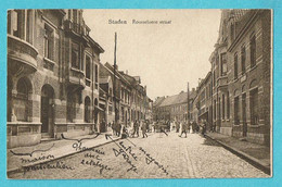 * Staden (West Vlaanderen) * Rouselaere Straat, Roeselare Straat, Rue De Roulers, Animée, Enfants, Vélo, Old - Staden