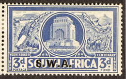 1935-39 COMMEMORATIVE SETS On A Stock Card Inc The 1935 Voortrekker Set (SG 92/95), 1938 Voortrekker Set (SG 105/108) &  - South West Africa (1923-1990)