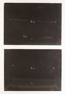 1962 GLASS PHOTOGRAPHIC PLATES Official Overprint (used For SG O198-210) Two Printer's Single Negative Photographic Glas - Sudan (...-1951)