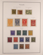 1910-1950 ALL DIFFERENT MINT COLLECTION Housed In A Hingeless Printed Album, Strongly Represented For The Period, Some S - Venezuela