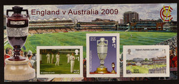 ISLE OF MAN 2009 The Ashes, England V Australia As IMPERF MINIATURE SHEET PROOF On Unwatermarked Gummed Paper As SG MS15 - Sonstige & Ohne Zuordnung