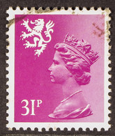 SCOTLAND 1971-93 31p Bright Purple Machin, Litho Waddington, Perf 14, TYPE II, SG S51Ea, Lightly Used. Scarce! - Sonstige & Ohne Zuordnung