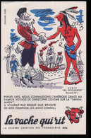 Buvard La Vache Qui Rit, Les Decouvertes N°1 Christophe Colomb, Illustrateur: Luc Marie Bayle - Alimentaire