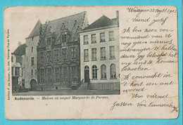 * Oudenaarde (Oost Vlaanderen) * (Edition F. De Ruyter, Nr 664 - Verborg Van De Vyvere) Maison Marguerite De Parmes, TOP - Oudenaarde