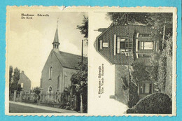 * Handzame - Handzaeme (Kortemark) * (Uitg Zwaenepoel Muys, Nr 6) Edewalle De Kerk, Villa Vande Kerkhove, église, Old - Kortemark