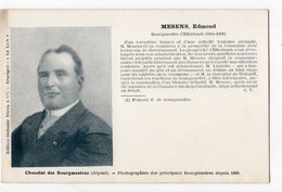 4 - MESENS Edmond, Bourgmestre D'ETTERBEEK (1884 - 1896) - Etterbeek