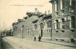 Billancourt * La Rue Thiers Et Les écoles * Groupe Scolaire - Boulogne Billancourt