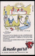 Buvard La Vache Qui Rit, Les Decouvertes N°9 René Caille, Illustrateur: Luc Marie Bayle - Alimentaire