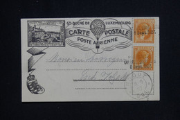 LUXEMBOURG - Carte Par Ballon En 1927  - L 124054 - Brieven En Documenten