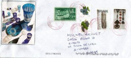 American Sculptor Ruth Aiko Asawa 2020, Letter To Andorra (Principality) - Storia Postale