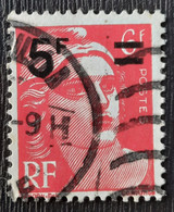 France 1949 Marianne De Gandon N°827b Ob TB Cote 8€ - 1945-54 Marianne (Gandon)