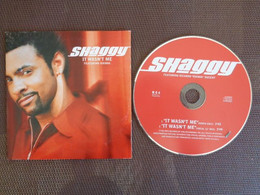 CD 2 TITRES - SHAGGY, IT WASN'T ME FEATURING RIKROK ET VOCAL - Dance, Techno En House