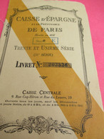Caisse D'Epargne Et De Prévoyance De PARIS/ Caisse Centrale /Georgette CHOURLET Veuve DEVIC/ 1948 -1950      BA82 - Unclassified