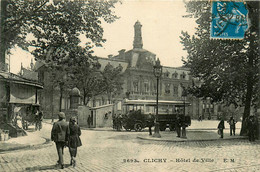 Clichy * Place Et Hôtel De Ville * Autobus Bus - Clichy