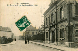 Colombes * Rue Des Monts Clairs * Les écoles * Groupe Scolaire - Colombes