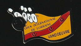 74402-Pin's. Bowling .Vandoeuvre.open International De Lorraine.1991 - Bowling