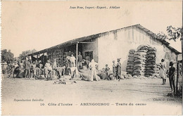 Cote D'ivoire  -  Abengourou  -  Traite Du Cacao - Côte-d'Ivoire