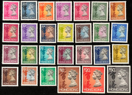 HONG KONG 1992 SHORT SET OF 27 UM MINT, MISSING 6CENTS - Unused Stamps