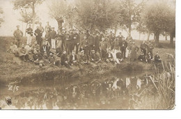 QUEDLINBOURG  -  QUEDLINBURG  - CARTE PHOTO  -  Correspondance Militaires Prisonniers  -  Cachet GEPRÜH (Vérifié) - War 1914-18