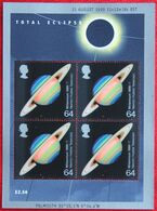 Total Eclipse Millennium Minisheet Space (Mi Block 7) 1999 POSTFRIS MNH ** ENGLAND GRANDE-BRETAGNE GB GREAT BRITAIN - Ongebruikt