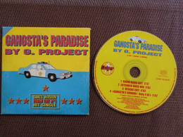 CD 4 TITRES - G-PROJECT GANGSTA'S PARADISE - Soul - R&B