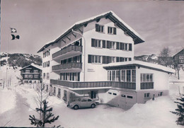 Oberiberg SZ, Schweizer Gesellenhaus Sous La Neige, Voiture VW (710) 10x15 - Oberiberg